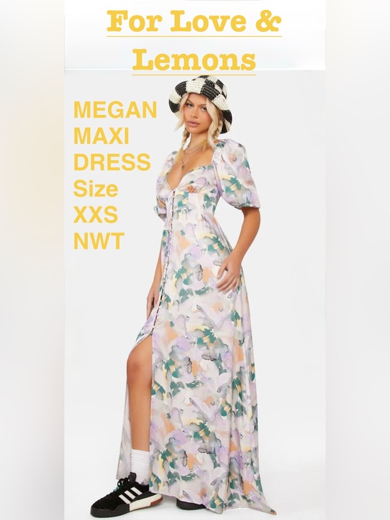 For Love And Lemons Dresses & Skirts - For Love & Lemons Megan Maxi Dress NWT